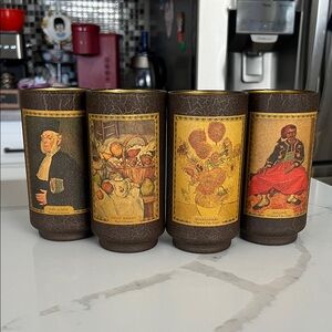 Vintage Modern Masters Collection Jim Beam Highball Glasses